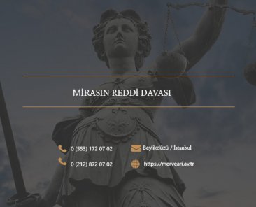 Mirasın Reddi Davası