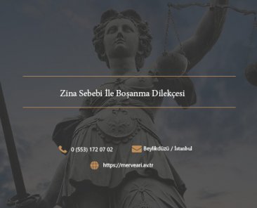 Zina Sebebi İle Boşanma Dilekçesi