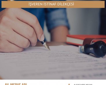 İşveren İstinaf Dilekçesi