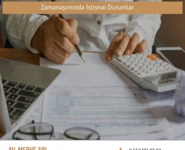 Zamanaşımında İstisnai Durumlar