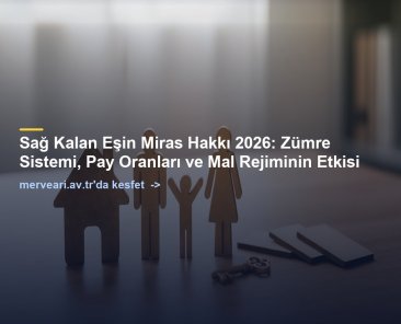 Sağ Kalan Eşin Miras Hakkı 2026: Zümre Sistemi, Pay Oranları ve Mal Rejiminin Etkisi — merveari.av.tr